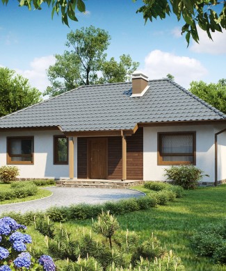 Проект недорогого одноэтажного дома Минск