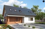 Проект дома 154,5 м² с 4 спальнями и гаражом