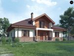 Фото проекта дома Z10 stu bk вид с улицы