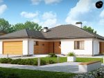 Фото проекта дома Z199 v1 вид с улицы