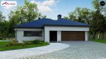 Фото проекта дома Z200 L + 100 вид с улицы