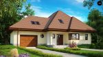 Фото проекта дома Z48 вид с улицы