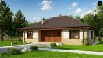 Фото проекта дома Zz10 вид с улицы